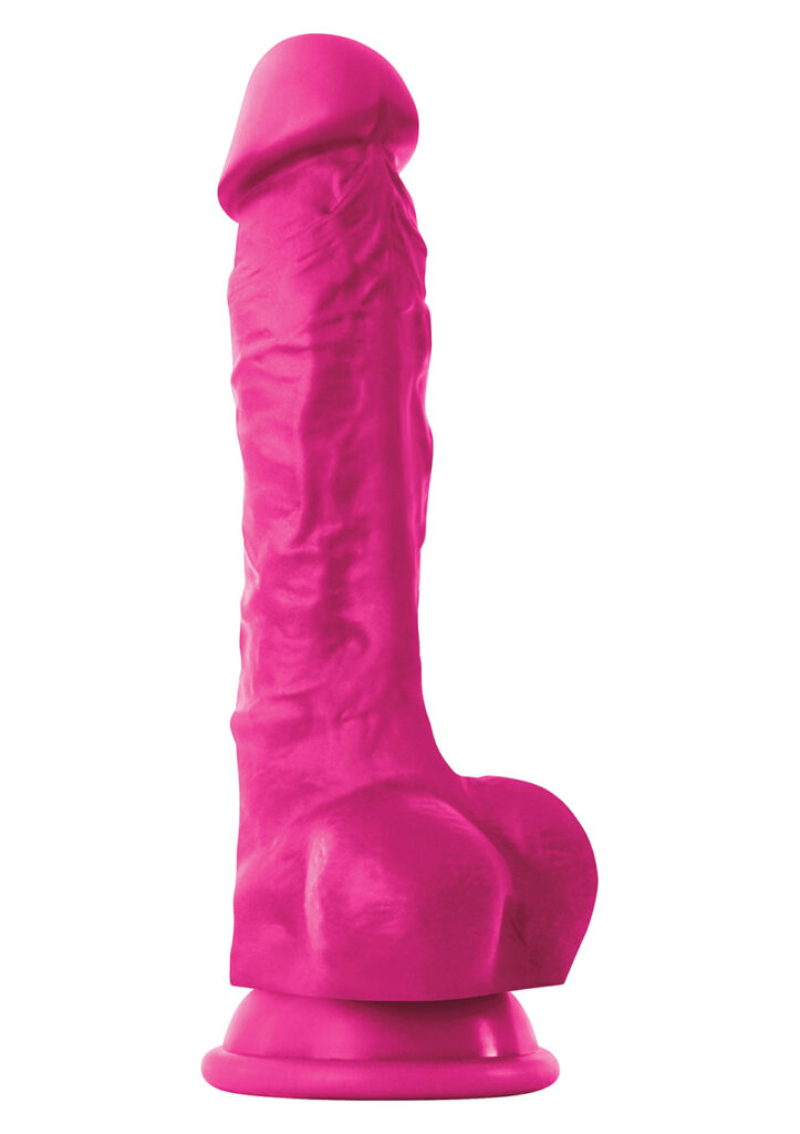 COLOURS PLEASURES 7'' DILDO PINK-1