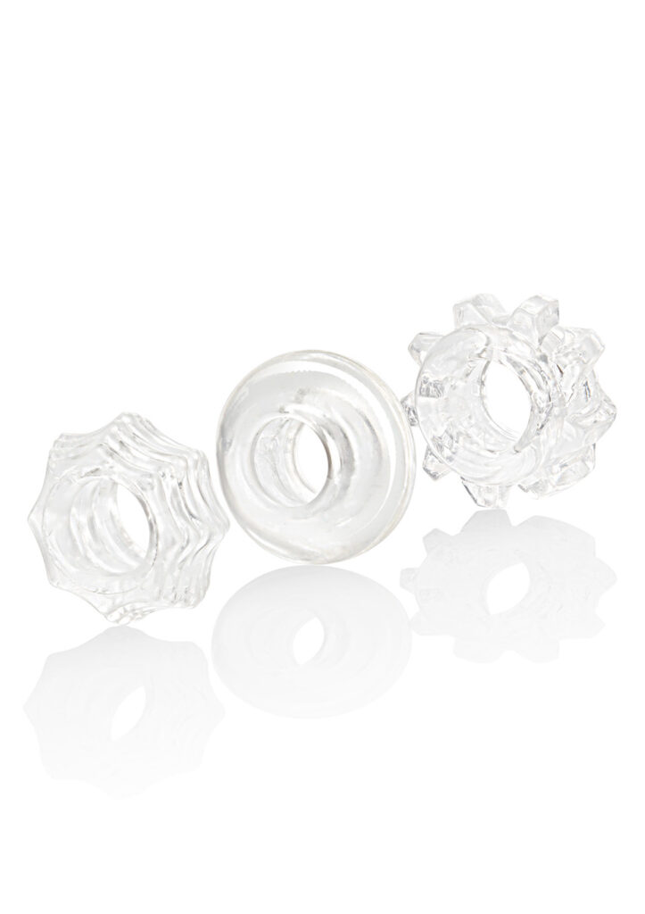 REVERSIBLE RING SET CLEAR-1