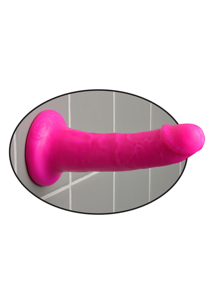 DILDO SLIM 6 INCH PINK-3