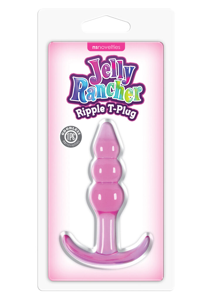Jelly Rancher T-Plug Ripple Pink-2