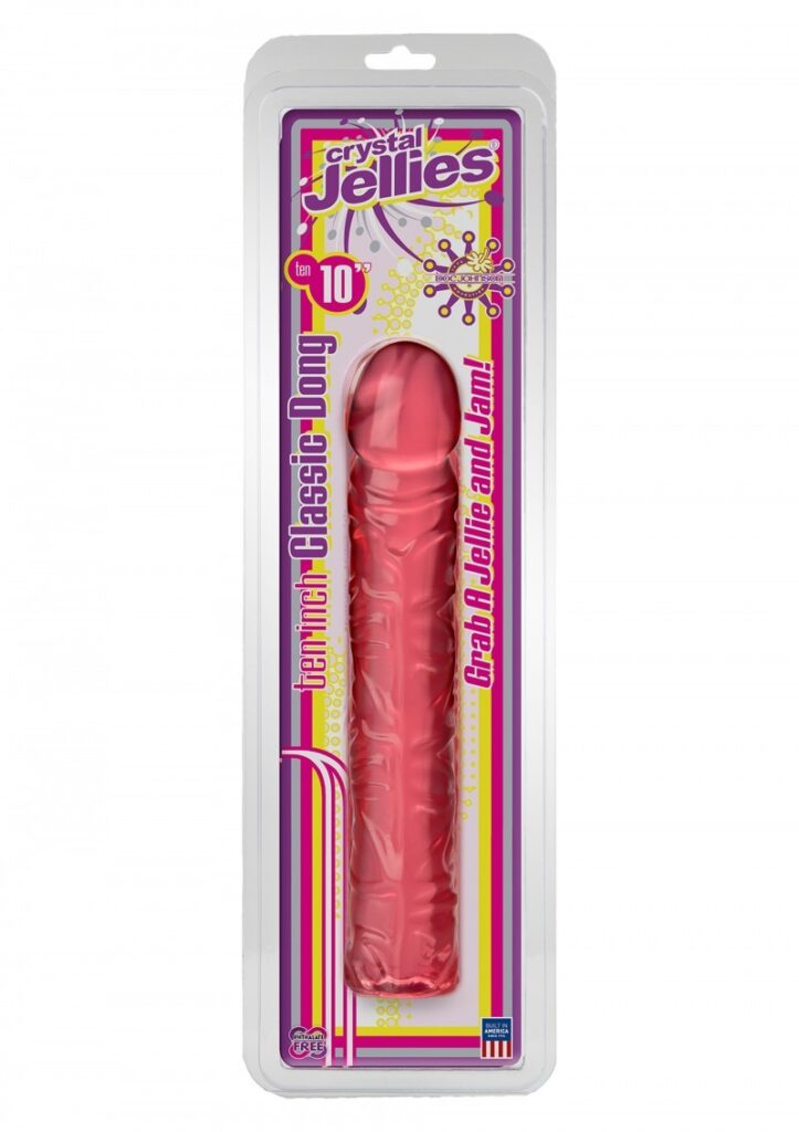 CLASSIC JELLY DONG 10'' PINK-2