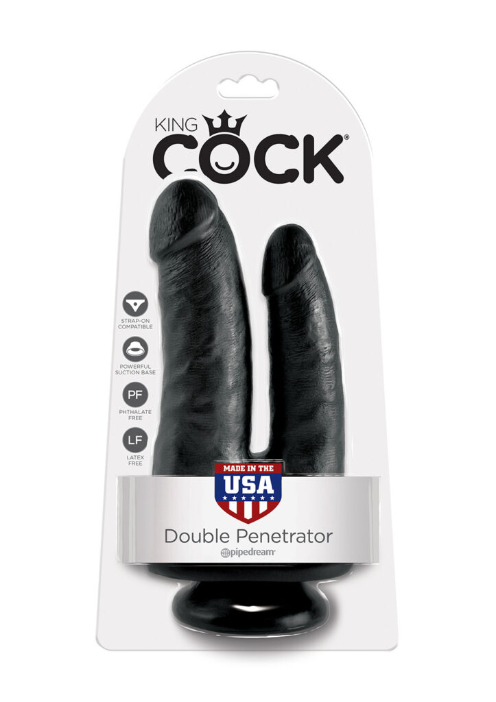 KING COCK DOUBLE PENETRATOR BLACK-3