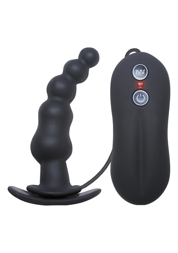 TINGLERS VIBRATING PLUG 1 BLACK-1