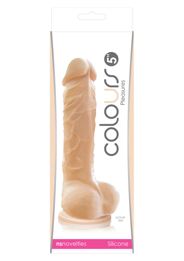 COLOURS PLEASURES - 5" DILDO - W -16,5cm -2