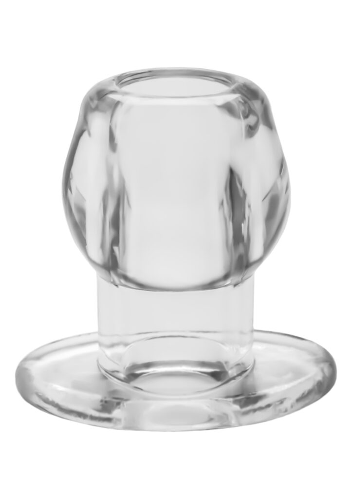 ASS TUNNEL PLUG SILICONE CLEAR M-1