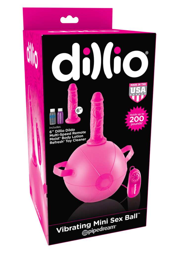 MINI SEX BALL 6 INCH PINK-1