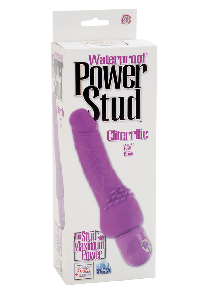 POWER STUD CLITERRIFIC PURPLE-1