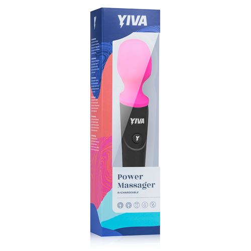 Yiva Power Massager - Pink Wand-4