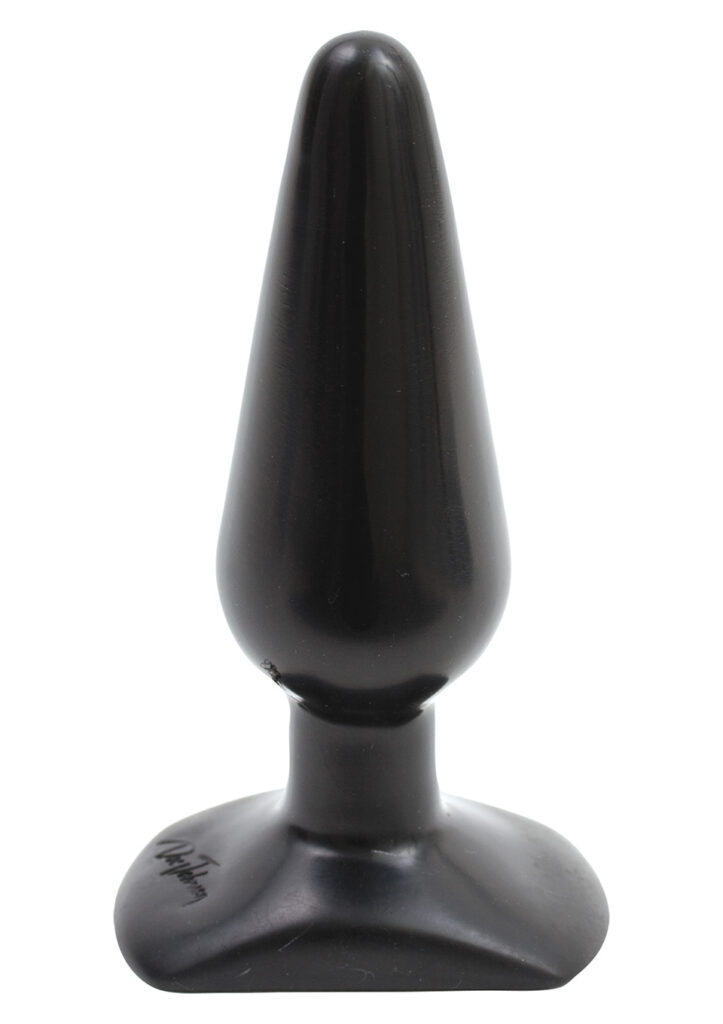 BLACK BUTT PLUG MEDIUM -1