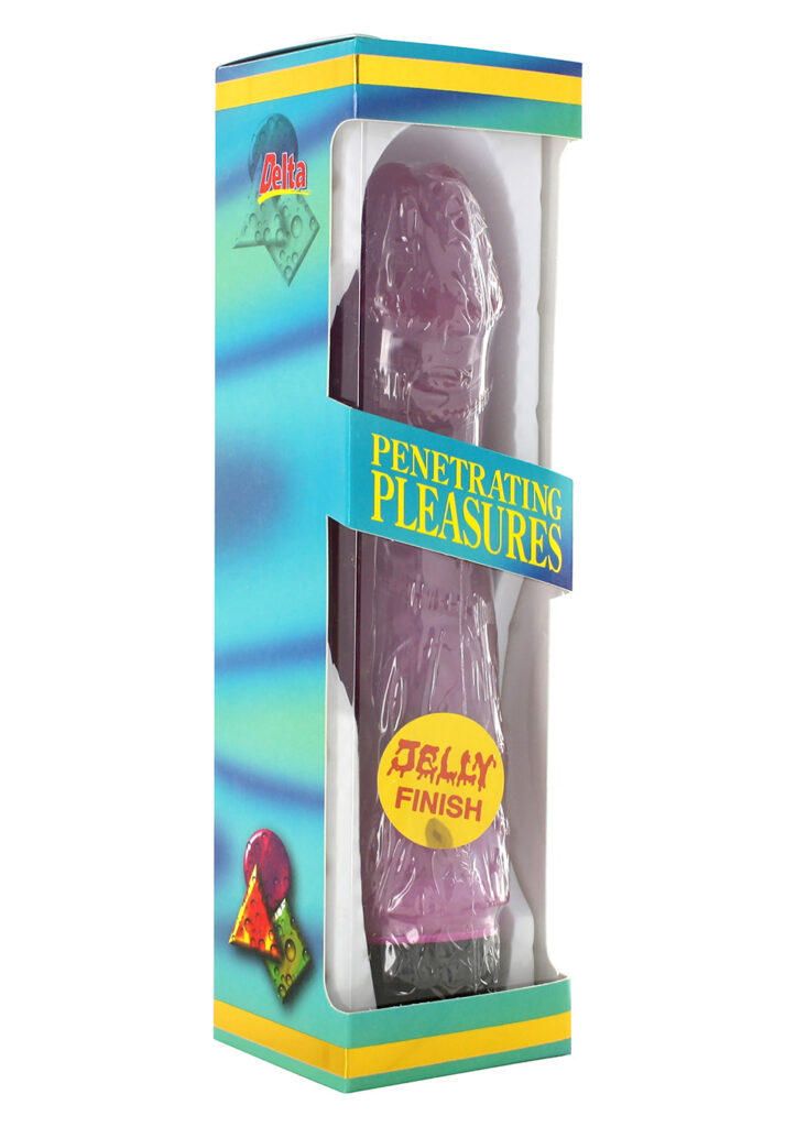 Jelly Vibrator Lavender-2