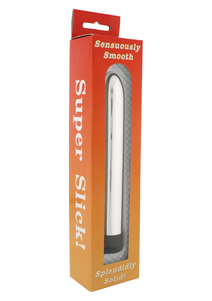Super Slick Vibrator Silver-3