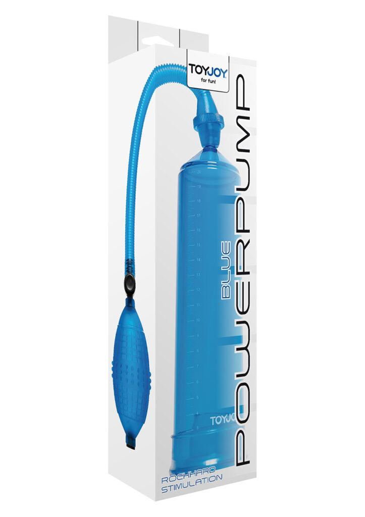 POWER PUMP BLUE - Prisvärd Penispump-2