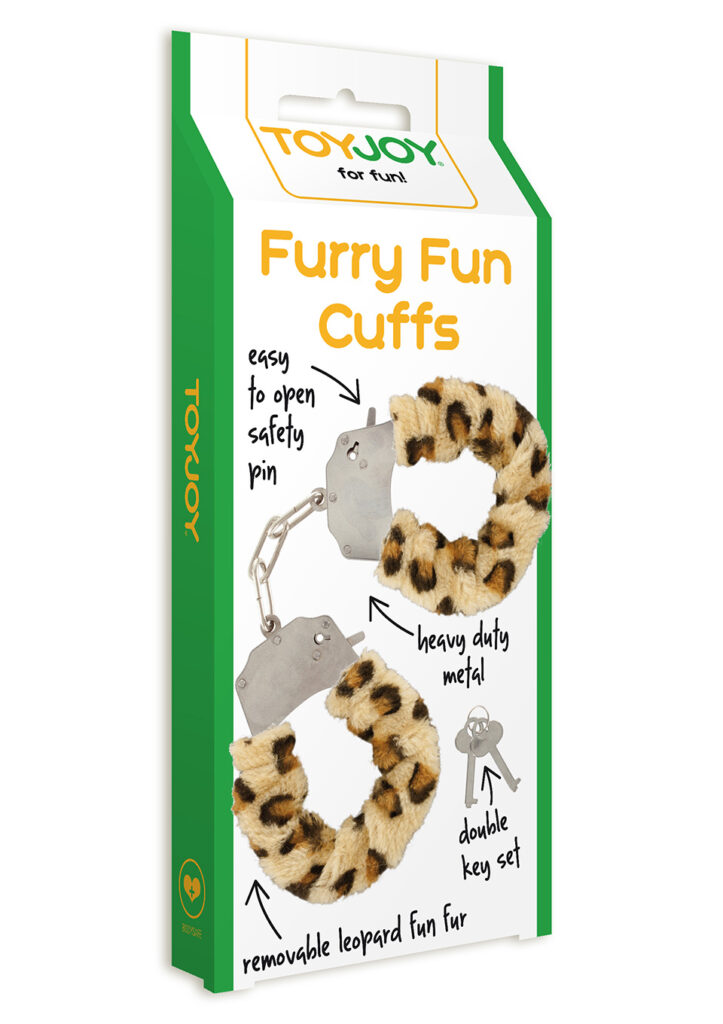 FURRY FUN CUFFS LEOPARD PLUSH-1