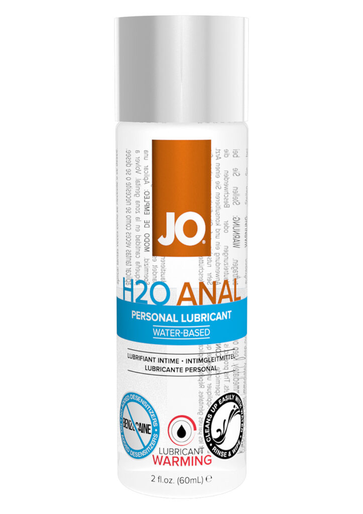 JO ANAL H2O LUBE WARMING 60 ML VÄRMANDE ANAL GLIDMEDEL-1