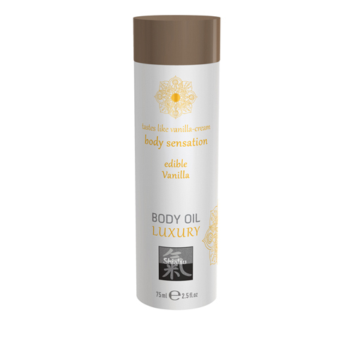 Luxury Body Oil Edible - Vanilla-1