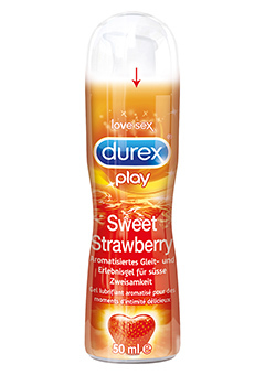 DUREX PLAY STRAWBERRY 50ML -Glidmedel-1