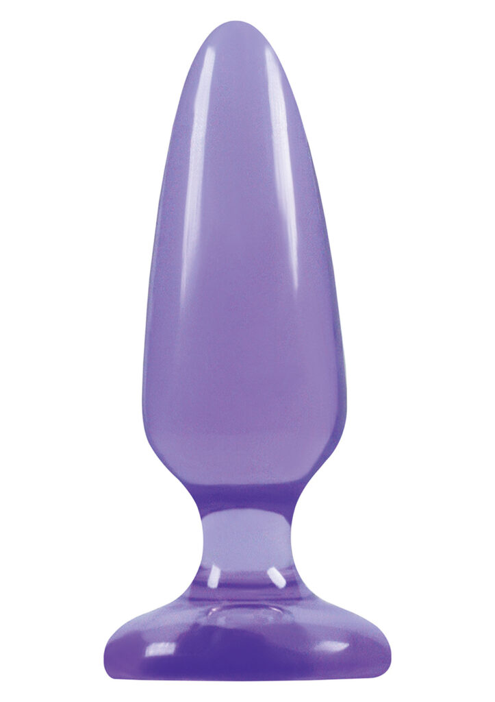 PLEASURE PLUG MEDIUM PURPLE - Analplugg 12 cm -1