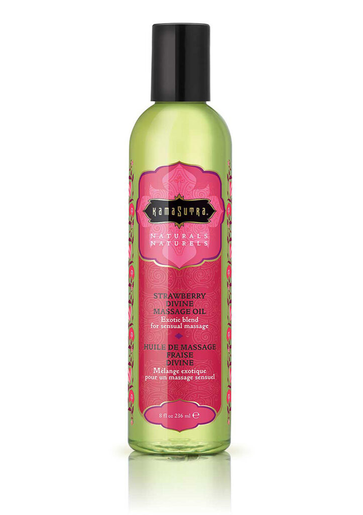 MASSAGE OIL STRAWBERRY 236 ML-1