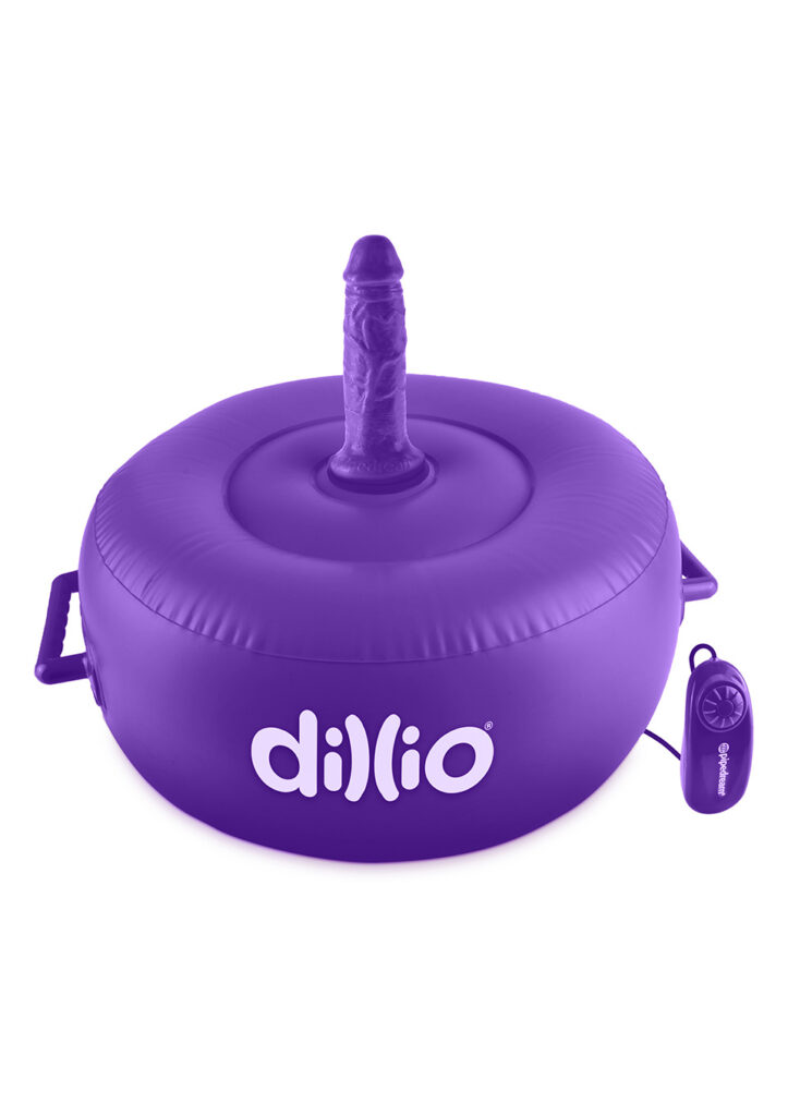 VIBRATING INFLATABLE HOT SEAT PRPLE-1