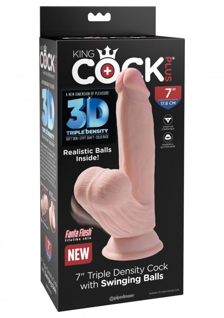 3D Cock Swinging Balls 7 Inch-2