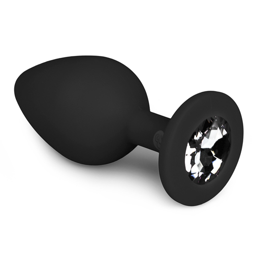 Diamond Plug Medium - Black | Anala sexleksaker - Analpluggar och Buttplugs - Sexleksaker - bästsäljare - Easytoys Anal Collection | Intimast