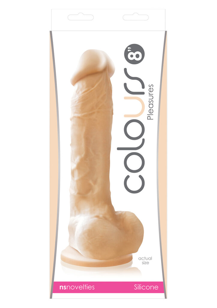 COLOURS PLEASURES - 8" DILDO 20cm-1