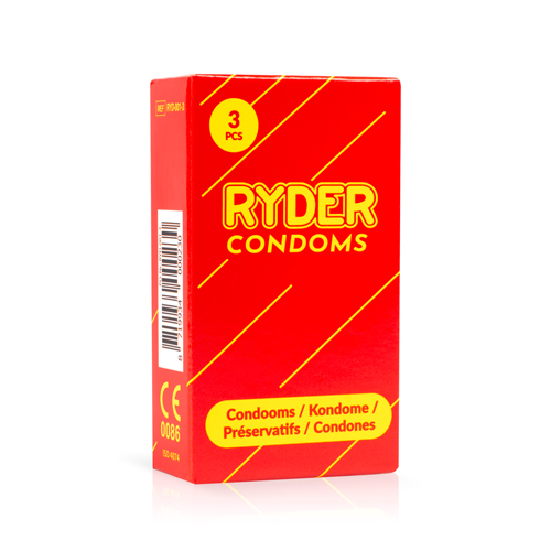 Ryder Condoms - 3 Pcs.-1