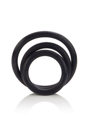 Rubber Ring Set Black - 3 st -1