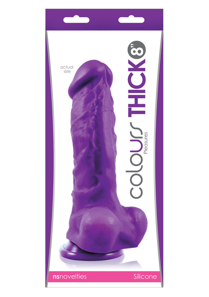 COLOURS PLEASURES - THICK 8" DILDO-2