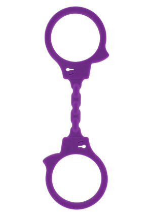 STRETCHY FUN CUFFS PURPLE-1