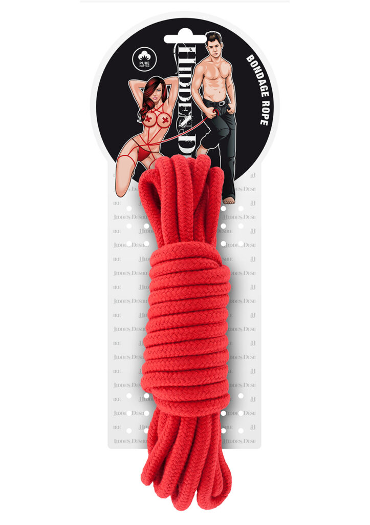 BONDAGE ROPE 5 METER RED-1