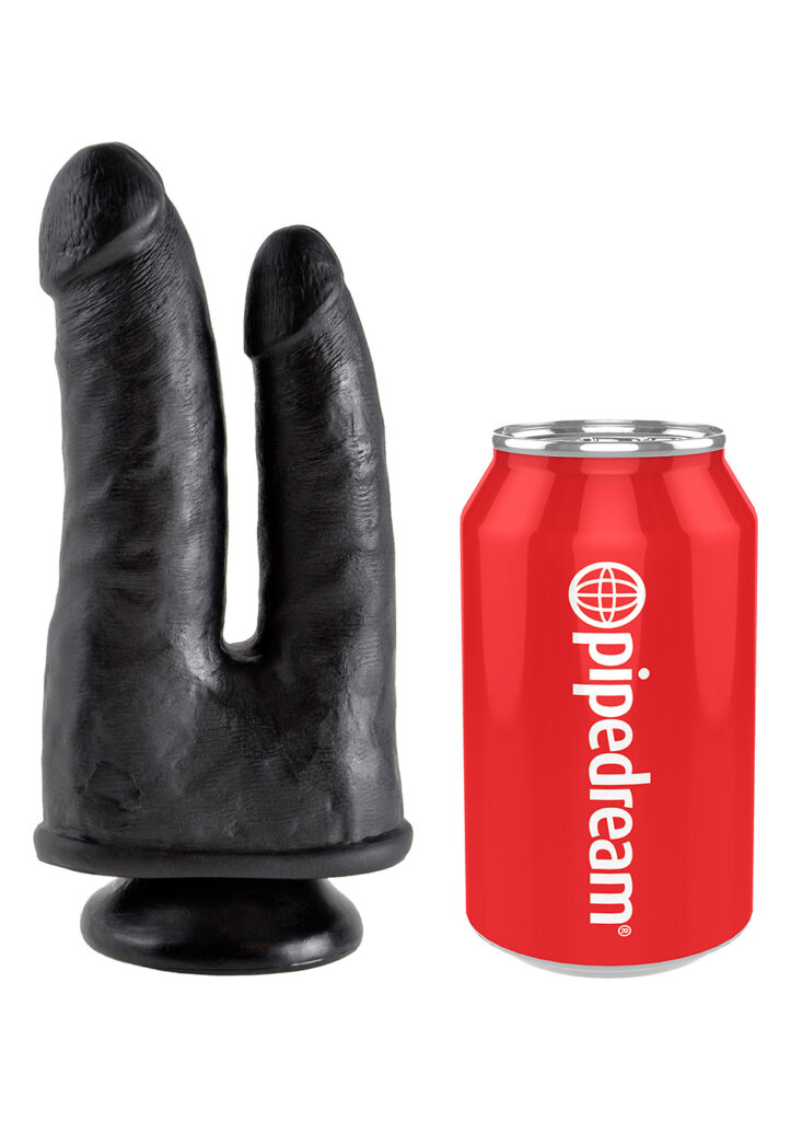 KING COCK DOUBLE PENETRATOR BLACK-1