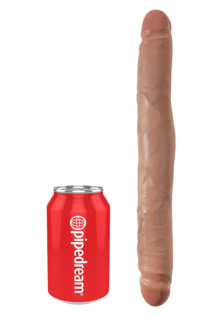 KING COCK 12'' SLIM DOUBLE DILDO-3