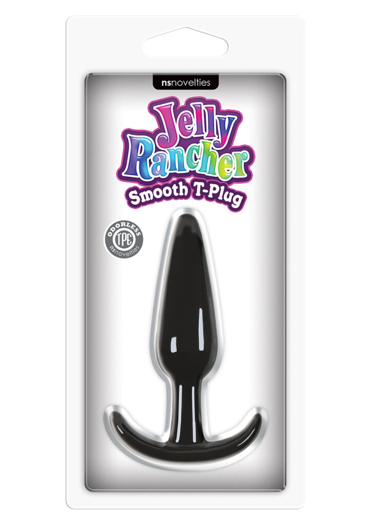 JELLY RANCHER T-PLUG SMOOTH BLACK - Analplugg Storsäljare -2