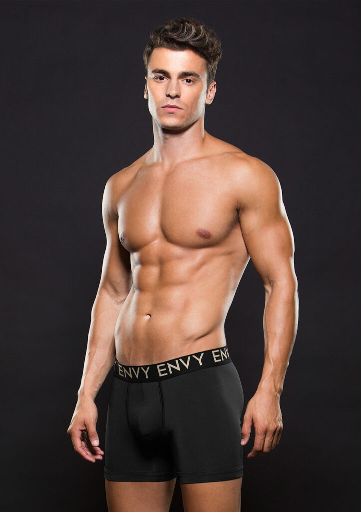 LOWRISE ELASTIC BOXER L/XL BLACK-1