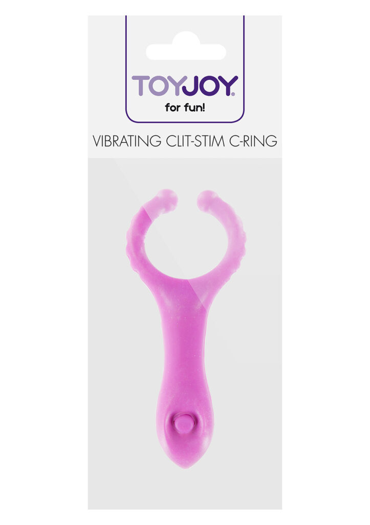 VIBRATING CLIT-STIM C-RING PURPLE - PENISRING-3