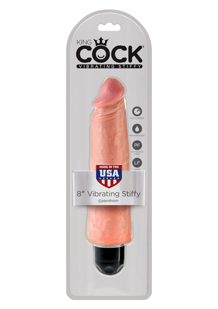 King Cock 8 Inch Vibr Stiffy-2