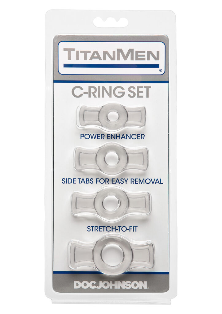 TITANMEN COCKRING SET CLEAR-2