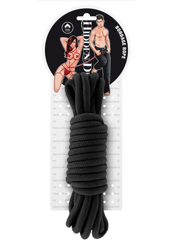 BONDAGE ROPE 5 METER BLACK-1