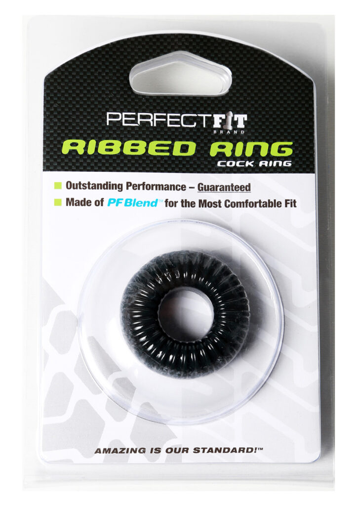 RIBBED RING BLACK-2
