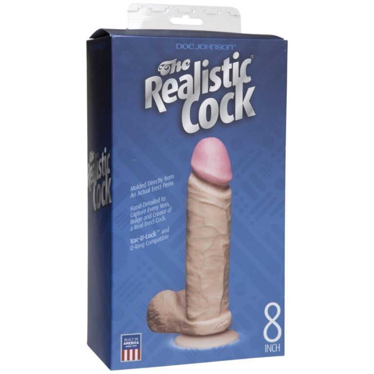 The Realistic Cock 8 Inch-3