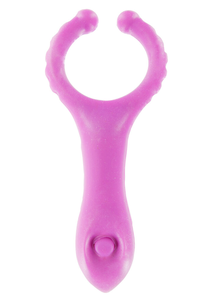 VIBRATING CLIT-STIM C-RING PURPLE - PENISRING-2