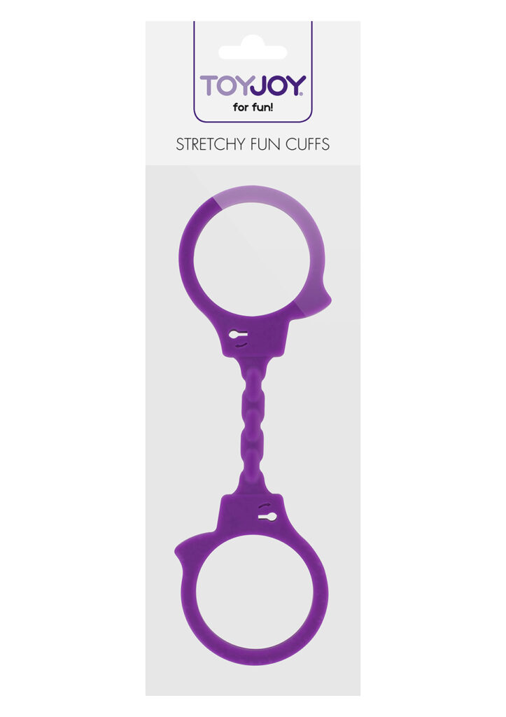 STRETCHY FUN CUFFS PURPLE-2