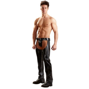 Chaps Fake Leather - Small / Black-1