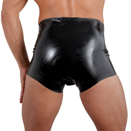 Latex Diaper black - Large / Black-2