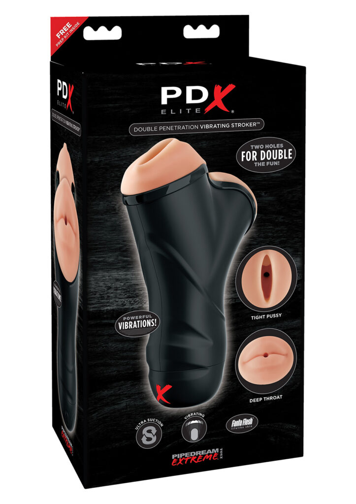 PDX DOUBLE PENETRATION VIBR STROKER-2