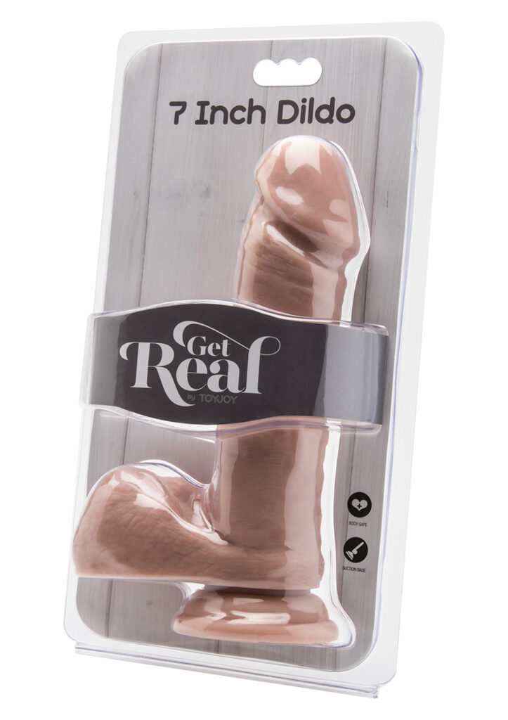 COCK 7 INCH W/ BALLS FLESH-2