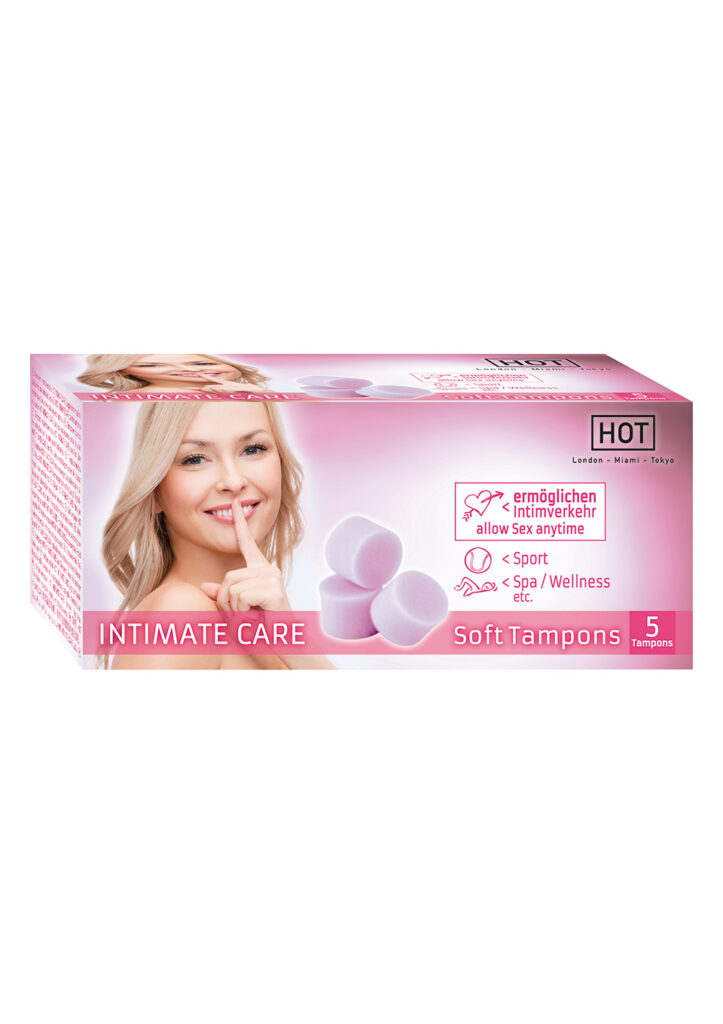 HOT INTIMATE CARE SOFT TAMPONS 5 ST-1