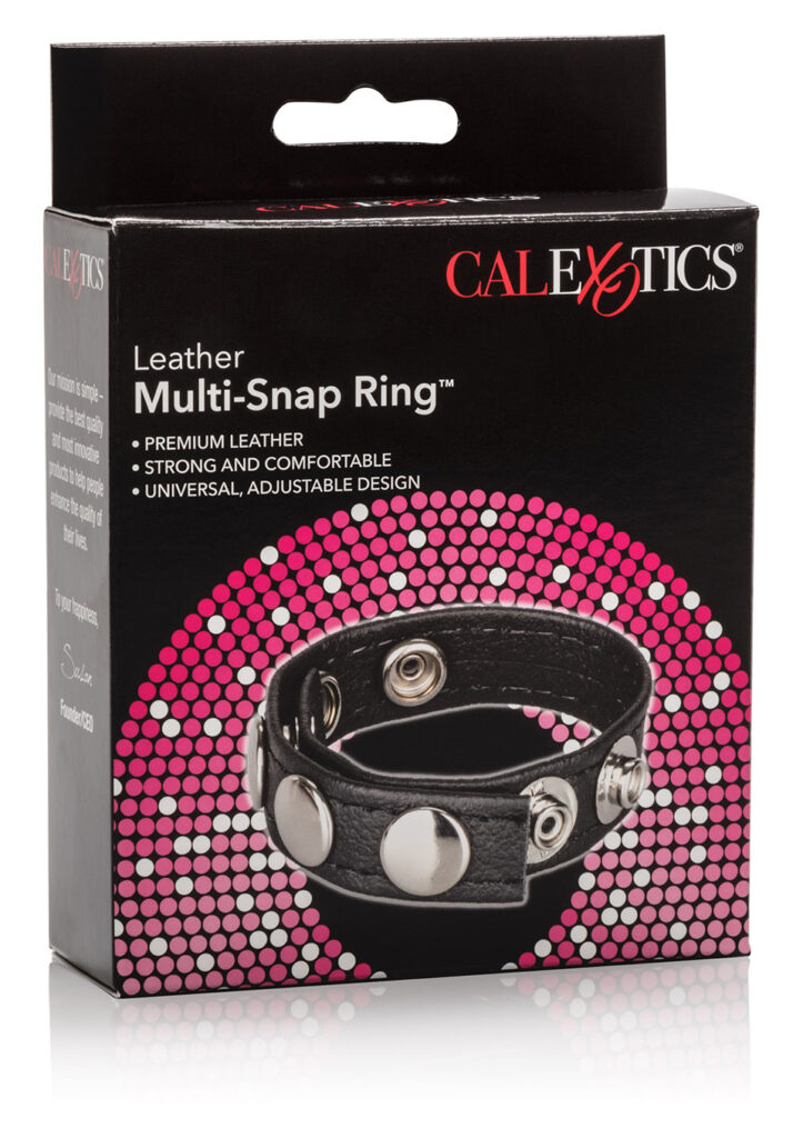 MULTI SNAP - ADONIS ARES LEATHER COCKRING-2