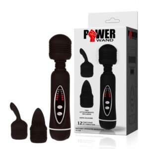Black Power Wand with 2 Heads-1